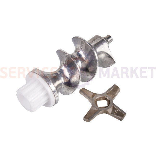 Набор шнек + нож (2-х стор.) для мясорубки NR5 Zelmer