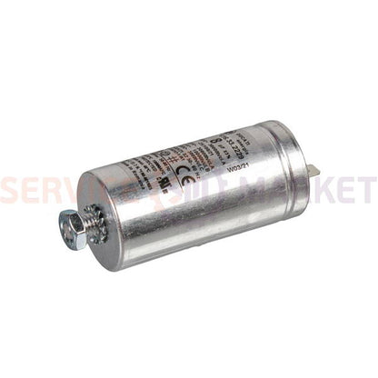 Ariston washing machine 8uF 400V 72x35mm (2 terminals) Starting capacitor
