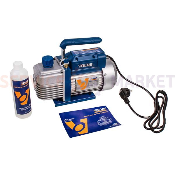Вакуумный насос VE-115 (1 ступ./57 л/мин.) Value
