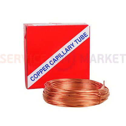 Capillary tube (copper) D inner=1.5mm, 30 meter coil