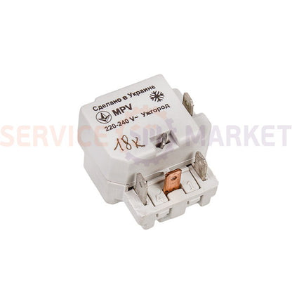 Реле пусковое для холод. MPV-1.8К 220-240V 1.8A Nord