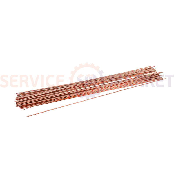 Припой медно-фосфорный SC PHOS/COPPER ( 0.017kg прутки 1.3x3.2x500mm, упак. 1kg)