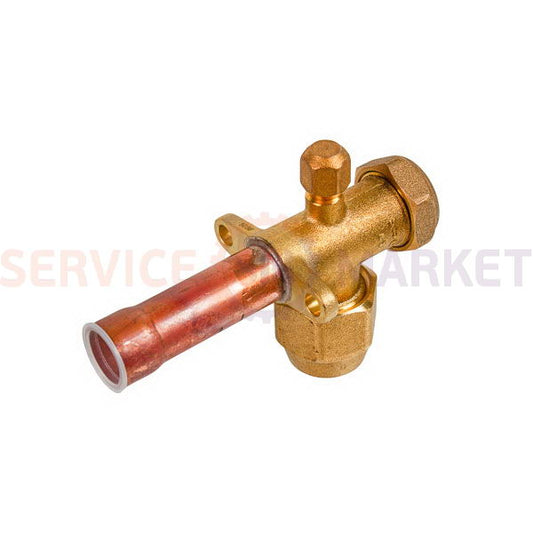 Кран сервисный (порт) 3/4" прямой для кондиционера