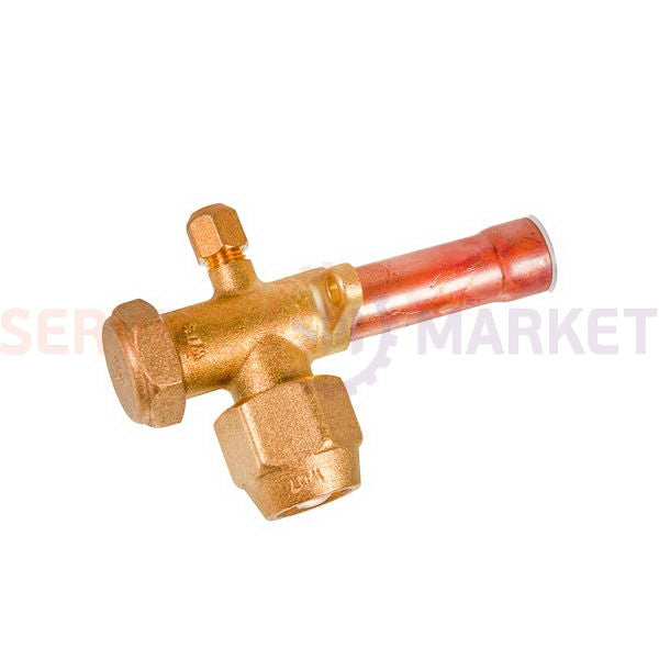 Service tap (port) 3/4" straight for air conditioner