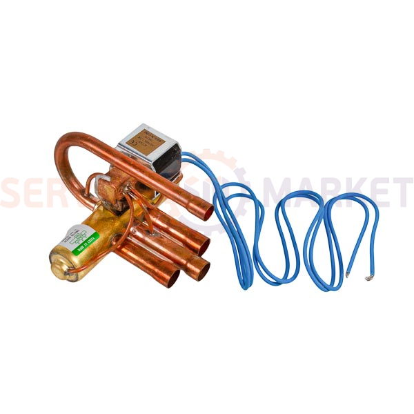4-way valve (solenoid) DSF-9 (18000Btu) 9.52mm/12mm for air conditioner