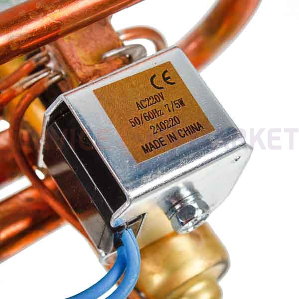4-way valve (solenoid) DSF-9 (18000Btu) 9.52mm/12mm for air conditioner
