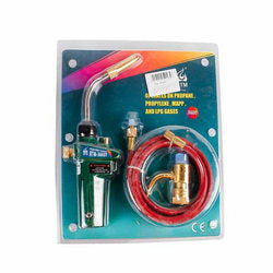 Пальник газовий ручний RTM 1S 660T (з п&aposєзорозпалом і шлангом)