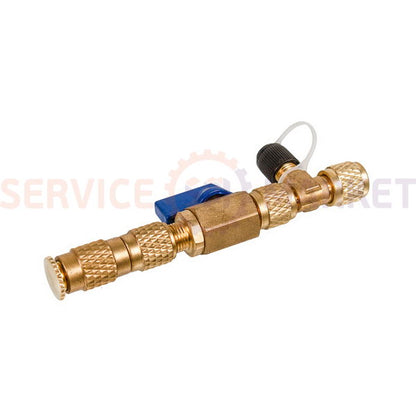 Nipple screwdriver assembly for pressure replacement VC 12 with tap