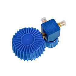 Single-valve manifold ST-466 DG/L with pressure gauge (R-502, R12, R22)