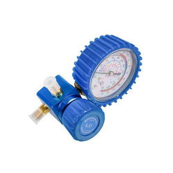 Single-valve manifold ST-466 DG/L with pressure gauge (R-502, R12, R22)