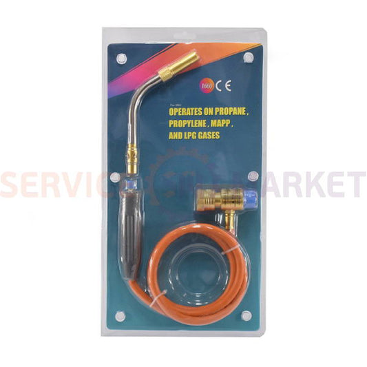 Горелка газовая ручная RTM 1660 (под МАПП газ, со шлангом)