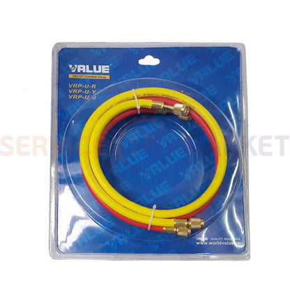 Manometric manifold 2-valve VMG -2 R410A-03 VALUE + hoses 3 pcs. x 900 mm (R410 R407 R404 R134)