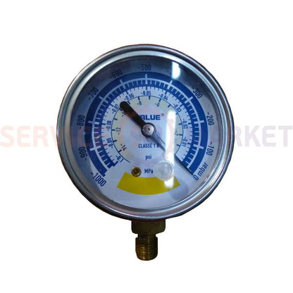 Манометр (вакуумметр) 310500601 VALUE (D корпуса=63mm, подключение снизу)