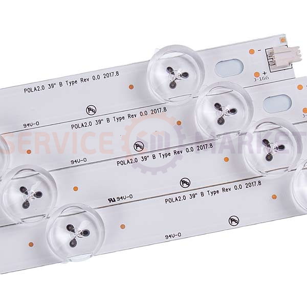 LED backlight kit Innotek POLA2.0 9 LED A+B 3V for 39" LG TV