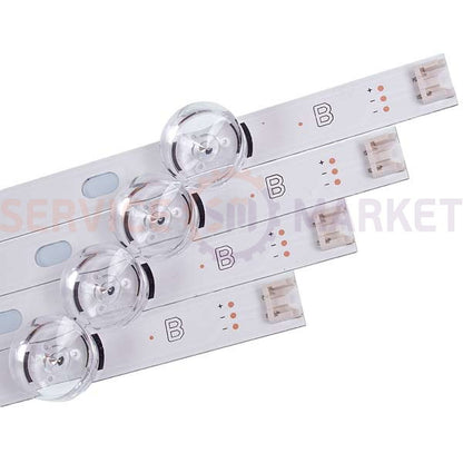 LED backlight kit Innotek DRT 3.0 A+B 9 LED 6V for 47" LG TV