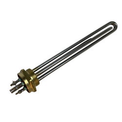Shade block 6 kW 220V (stainless steel) L=305mm nut 1.5&amp;apos&amp;apos;(48mm) for electric boiler TERMO-MIX