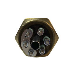 Shade block 6 kW 220V (stainless steel) L=305mm nut 1.5&amp;apos&amp;apos;(48mm) for electric boiler TERMO-MIX