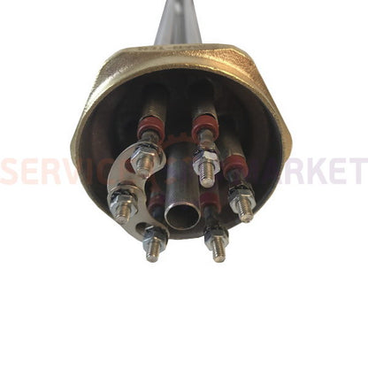 Heating element block 12000W (stainless steel), L=430mm nut 2" for electric boiler SINAN