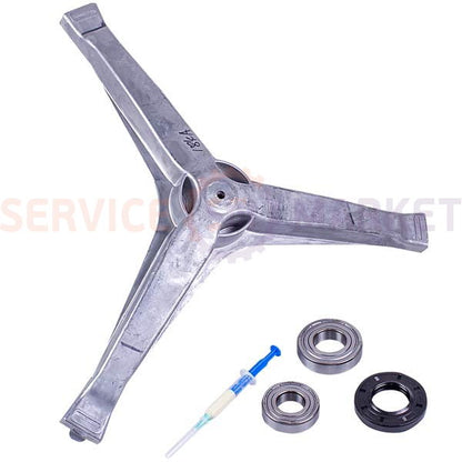 Repair kit (crosspiece DC97-15184A + oil seal 35*65.55*10/12mm + bearings 205/206 + grease) Samsung