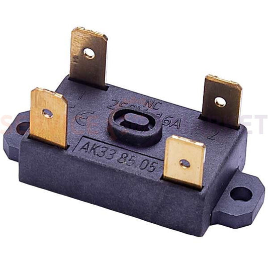 Термостат (отсекатель)  AK33 85.05 16A 250V 85°C (4 клемы) Tomic