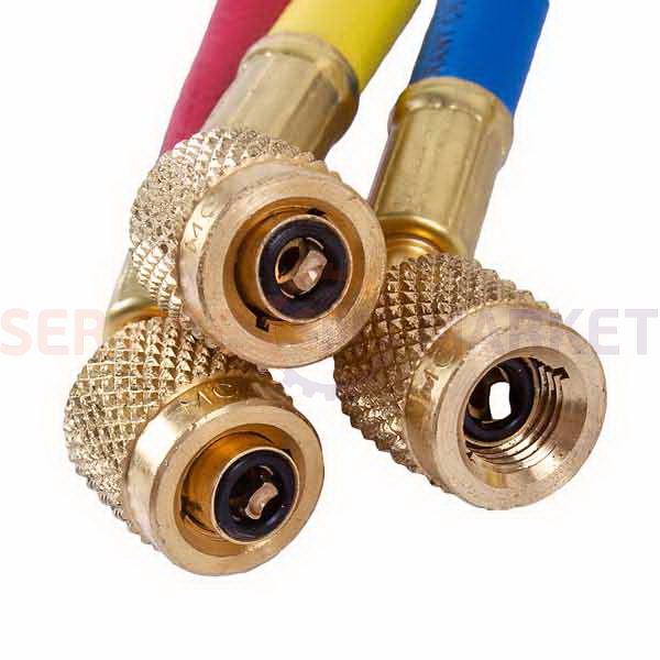 Set of filling hoses MC-40360 (3 pcs. x 1500 mm thread 1/4"x1/4") Mastercool