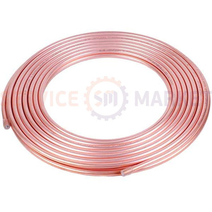 Copper pipe 3/8" (sold in multiples of 5m, wall thickness 0.81mm) Jintian