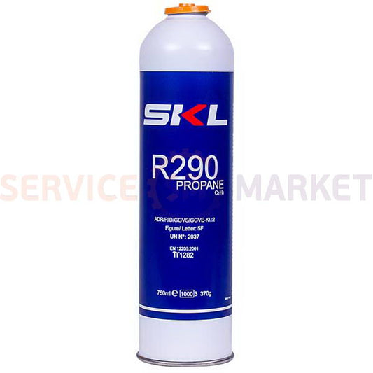 Freon R290 with tap 0.37kg (Refrigerant R290, Refrigerant-290, Freon 290, HFC-290, HFC-290)