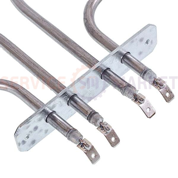 Lower heating element for oven 1050W 230V + 450W 98V B=335mm L=345mm TORMEC Candy