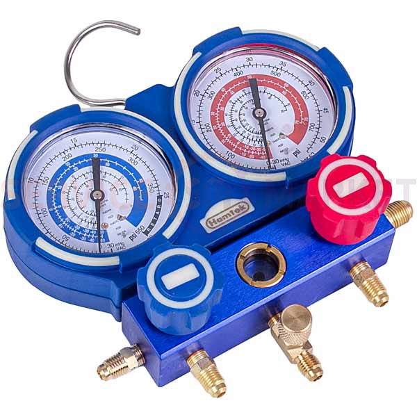 Manifold Gauge (R32-R22-R404A-R410-R407C) Hamatek