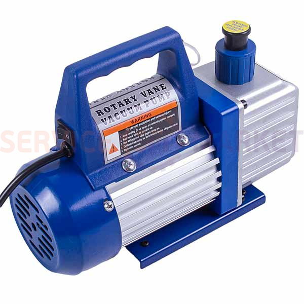 Vacuum pump with tool kit Hamtek TK-8A