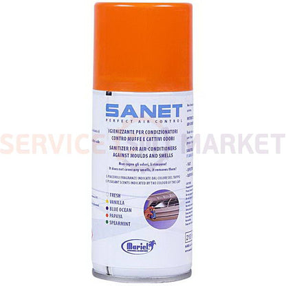 Средство для дезинфекции кондиционеров 150ml PAPAYA SANET красный