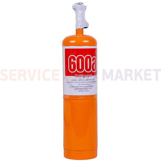 Фреон R600A с краном REFRIGERANT (0.42kg)