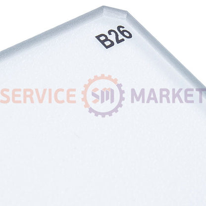 AEG 3878356017 Internal door panel 488x383mm for oven