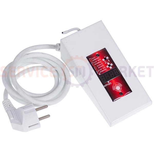 Heating element with thermostat for oil heating 910W L=550mm Thread D=32.5mm (left thread) +(ERA control+2M)