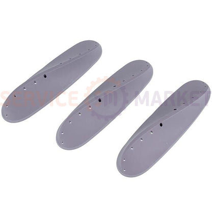 Набор ребер барабана (3 шт.) для стиральной машины L=256,8mm Electrolux