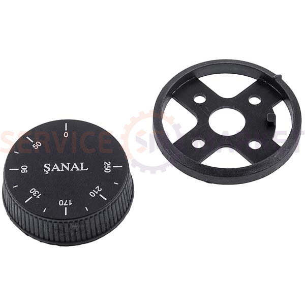 Thermostat control knob Sanal D=45mm black