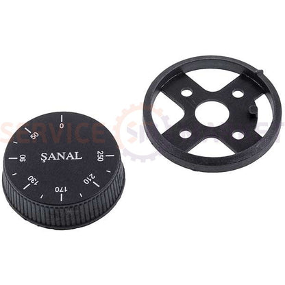 Thermostat control knob Sanal D=45mm black