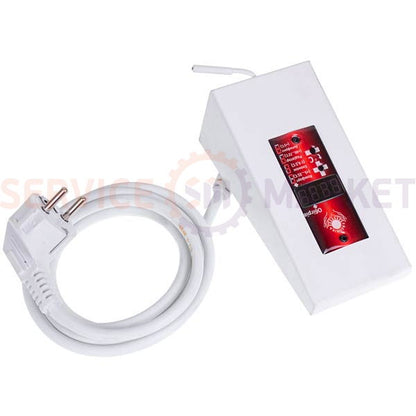 Heating element with thermostat for oil heating 910W L=550mm Thread D=32.5mm (right thread) +(ERA control+2M)