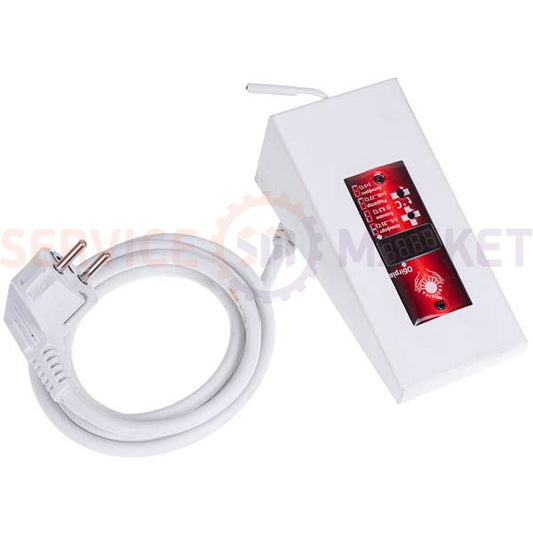Heating element with thermostat for oil heating 910W L=550mm Thread D=32.5mm (right thread) +(ERA control+2M)