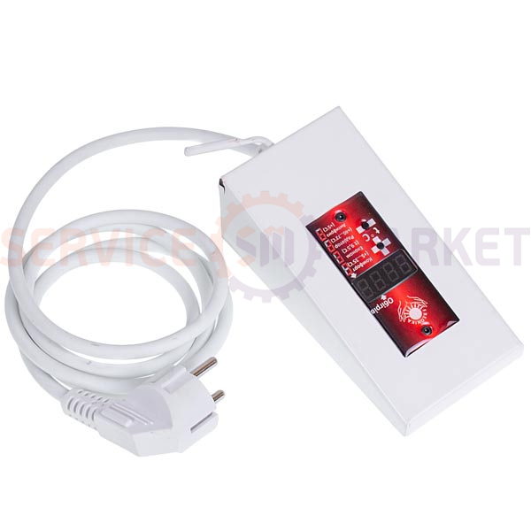 Heating element with thermostat for oil heating 1300W L=735mm Thread D=32.5mm (right thread) +(ERA control+2M)