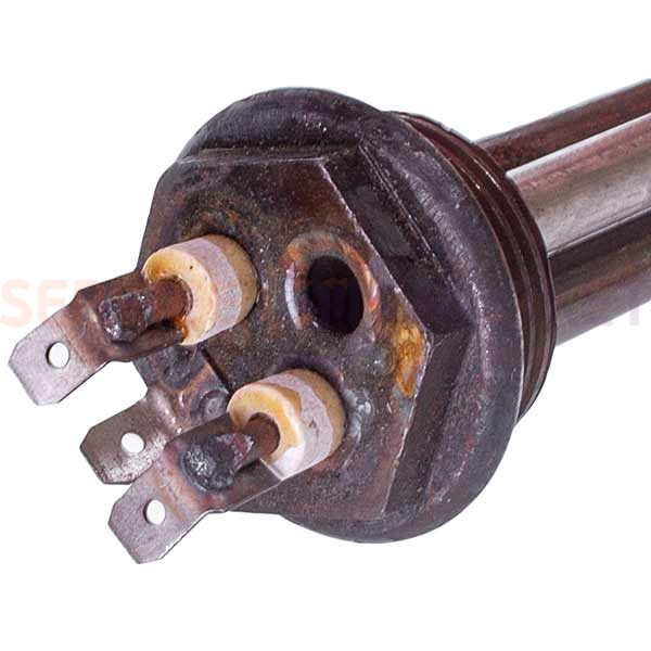 Heating element with thermostat for oil heating 1300W L=735mm Thread D=32.5mm (right thread) +(ERA control+2M)