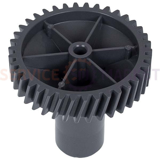 Gear with shaft for meat grinder D=30.5(25in.)/81, H=61/17(78), Z=12in./38ob. Zelmer gray