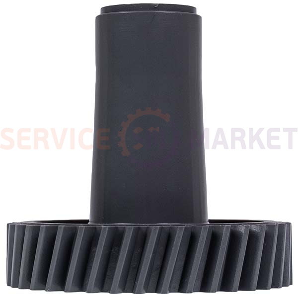 Gear with shaft for meat grinder D=30.5(25in.)/81, H=61/17(78), Z=12in./38ob. Zelmer gray