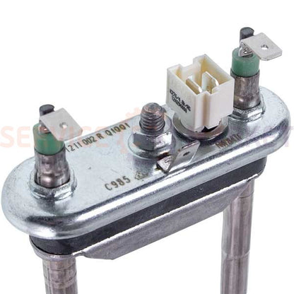 Tank heater for washing machine Atlant 908092001633 TPD 275-SG-2000 Kawai L=275mm 2000W