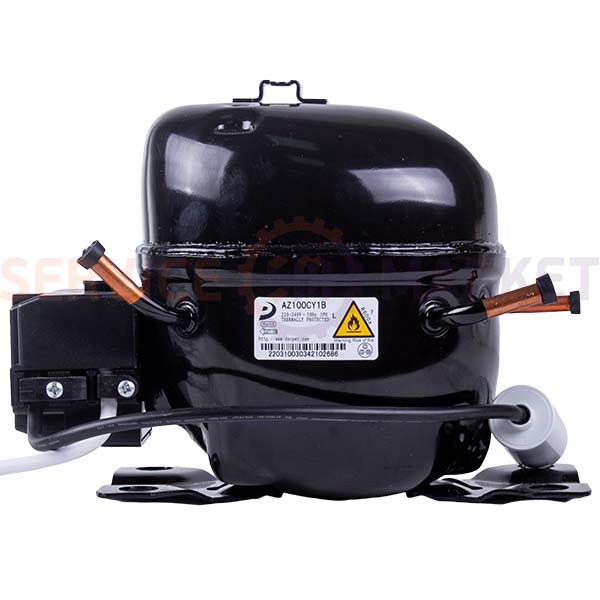 Compressor for refrigeration. Donper AZ100CY1B R600 (with starting relay QP2-15/D) Gorenje