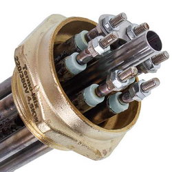 Shade block 4.5 kW 220-380V (stainless steel) L=270mm nut 1.5&amp;apos&amp;apos (48mm) for Termo Mix electric boiler