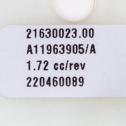 AEG 4055550760 Auto-dosing pump for powder receiver