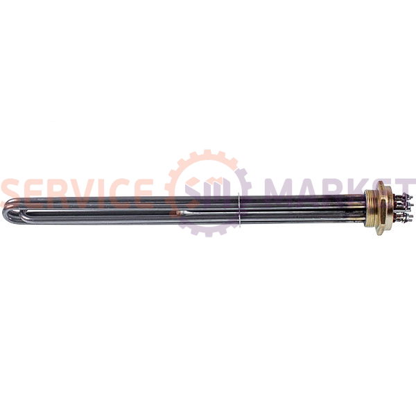 Heating element block 12 kW 220-380V (stainless steel) L=435mm nut 1 1/2" for Koolwen electric boiler