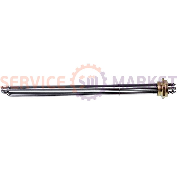 Блок тенів 15kW 220-380V (нержавіюча сталь) L=485mm гайка 1,5&apos&apos для електричного котла Koolwen