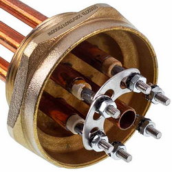 Shade block 9 kW 220-380V mid L=330mm nut 2&amp;apos&amp;apos for Koolwen electric boiler